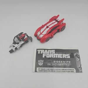 Transformers Generations Fall of Cybertron Sideswipe Complete w/ Manual